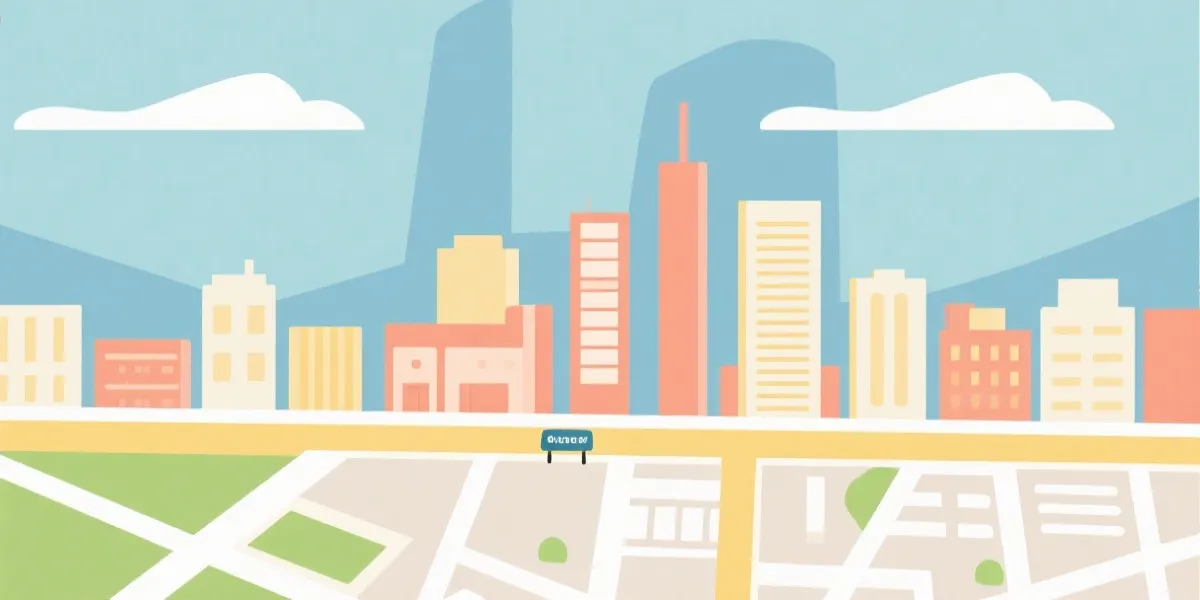 办公地址示意图